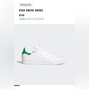 adidas Stan Smith White Green Men’s Sneakers
